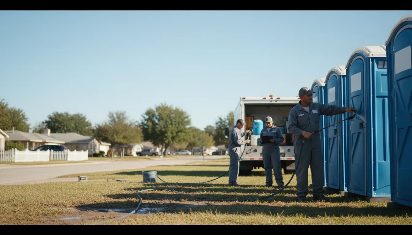 Long-Term Portable Toilet Rental in Clarita, OK near me